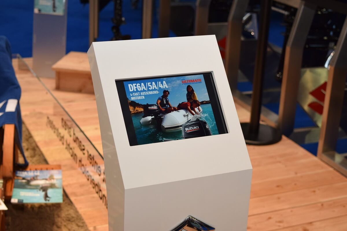 Suzuki und 7PUNKT8 Media auf der Messe Boot 2017