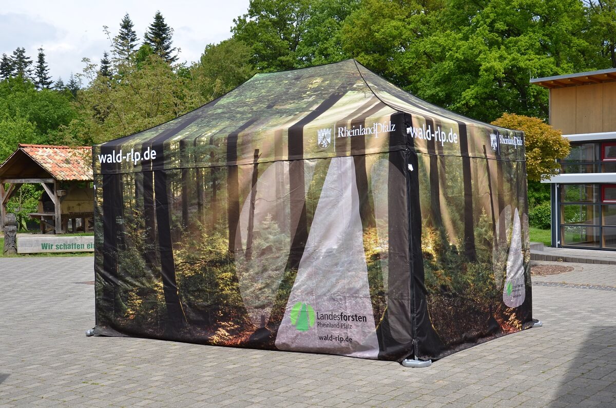 Event Zelte für Landesforsten Rheinland-Pfalz
