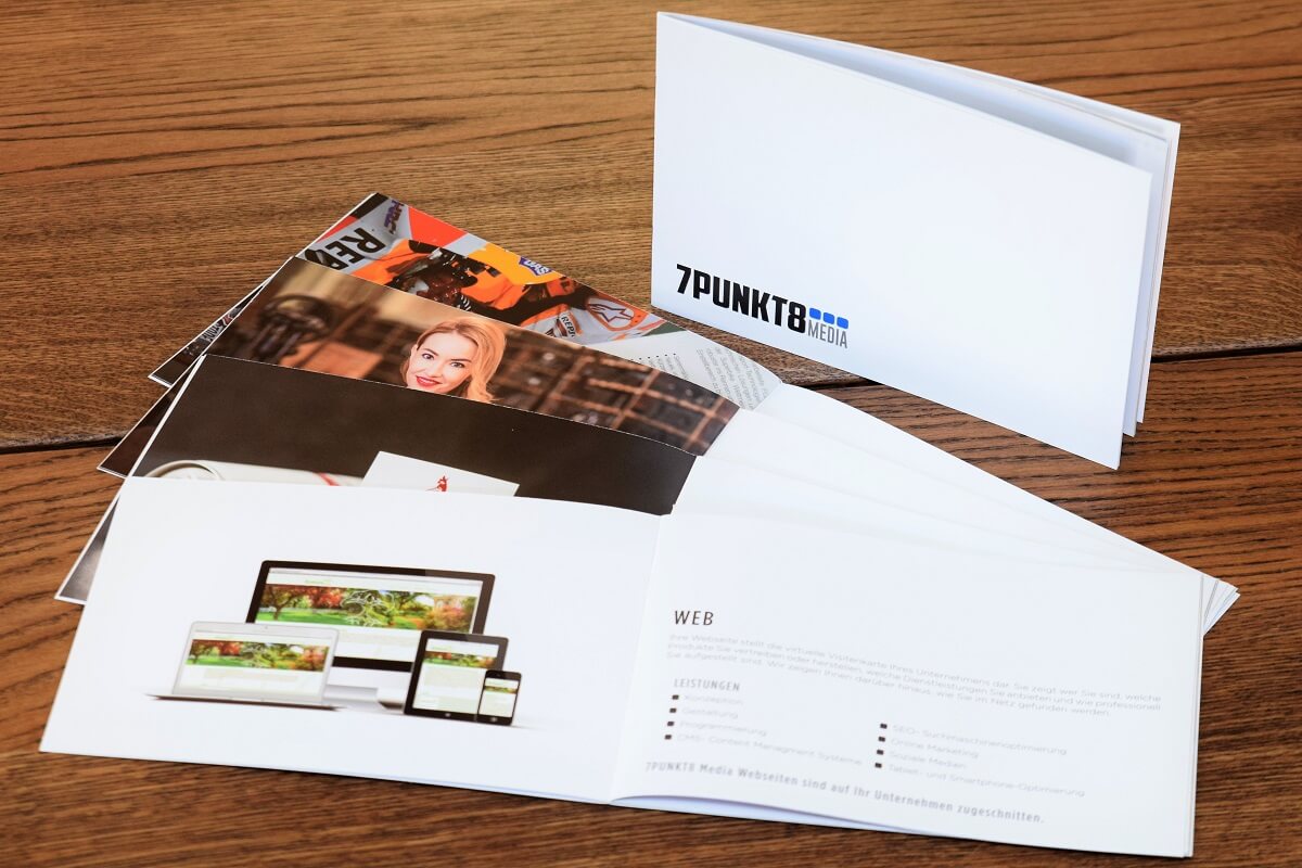 7PUNKT8 Media Broschüre Werbeagentur Bad Sobernheim