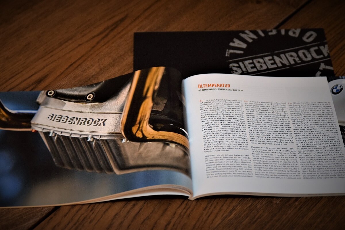 Überragende Fotos im Siebenrock-Katalog der ein Magazin ist.
