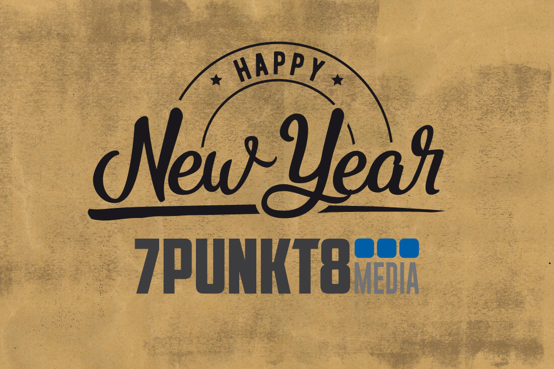 Frohes neues Jahr 7PUNKT8 Media Werbeagentur Kirn