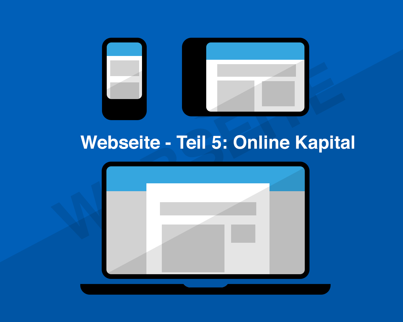 101 Online Kapital - Teil 05 Webseite